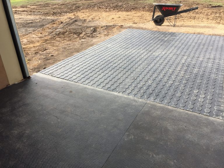 Driveways and parking areas
